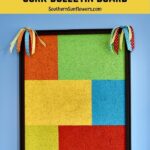 graphic for painted cork bulletin board