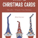 pinterest pin graphic for christmas gnome cards free printable