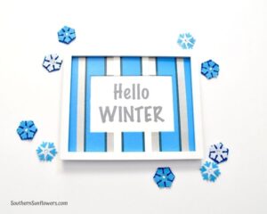 How to Paint a Picture Frame Mat + Free Printable
