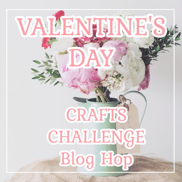 logo for the valentines day craft challenge blog hop