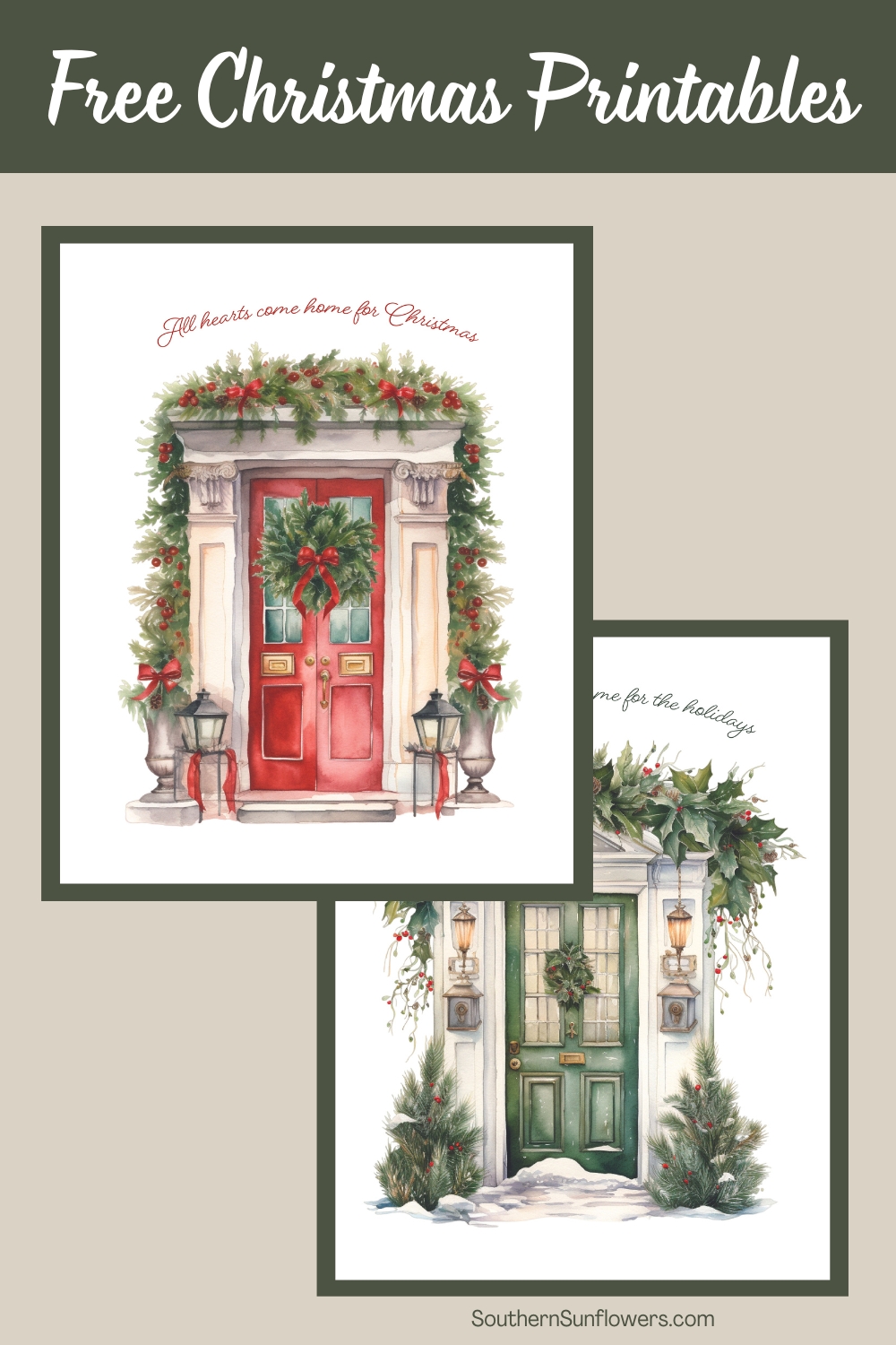 Free Winter Printable Wall Art