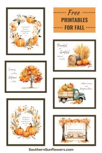 Free Fall Printables for Autumn Decorating