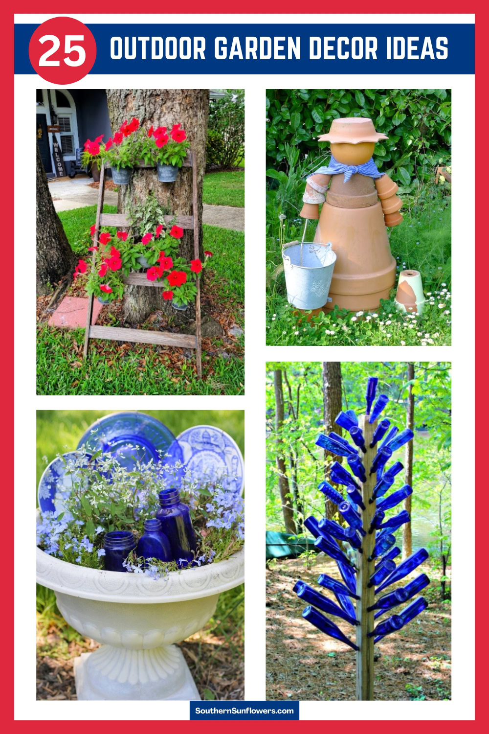 25 DIY Outdoor Garden Decor Ideas to Inspire You